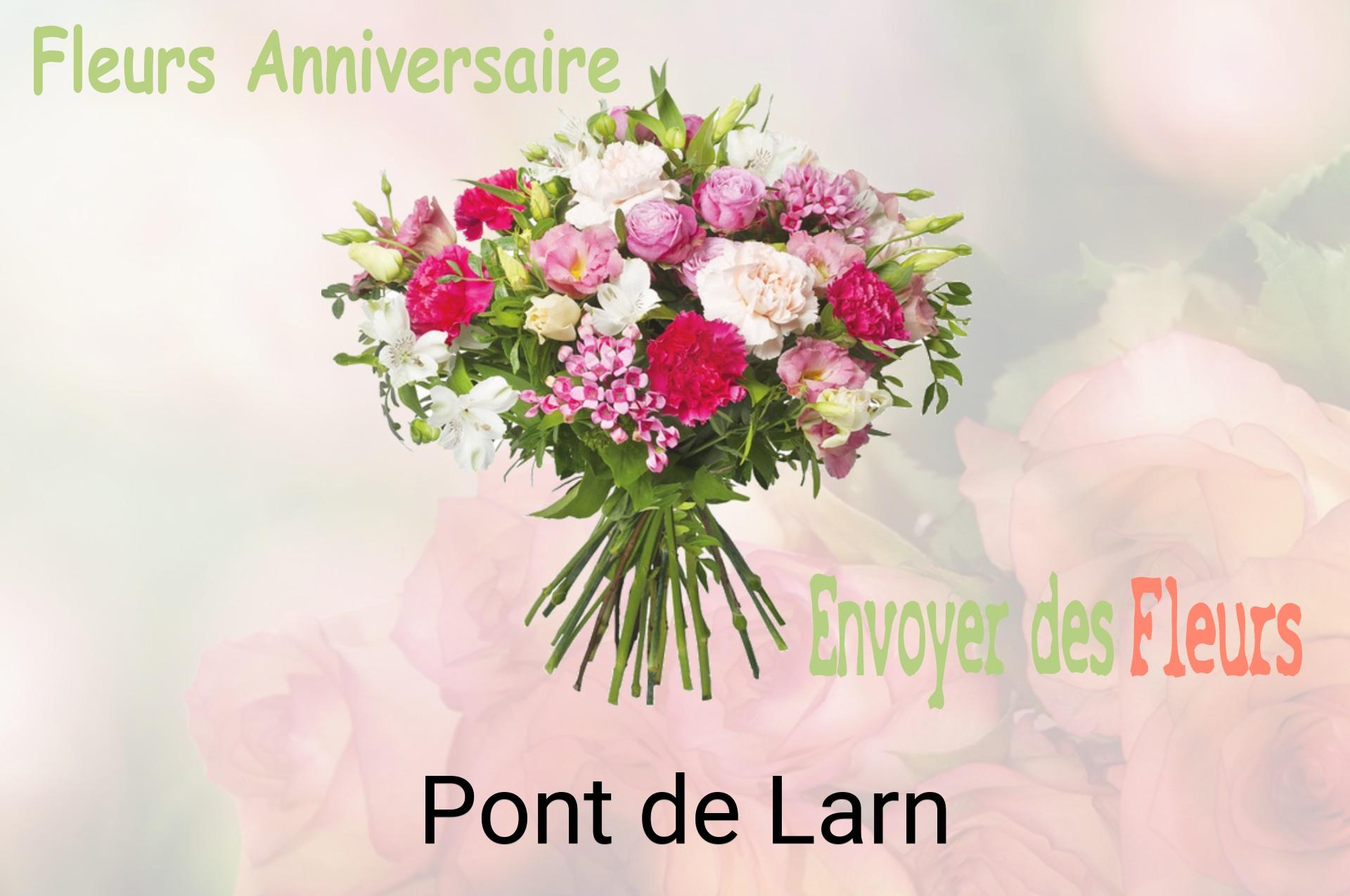 Bouquet de fleurs d’anniversaire livré à Pont-de-Larn