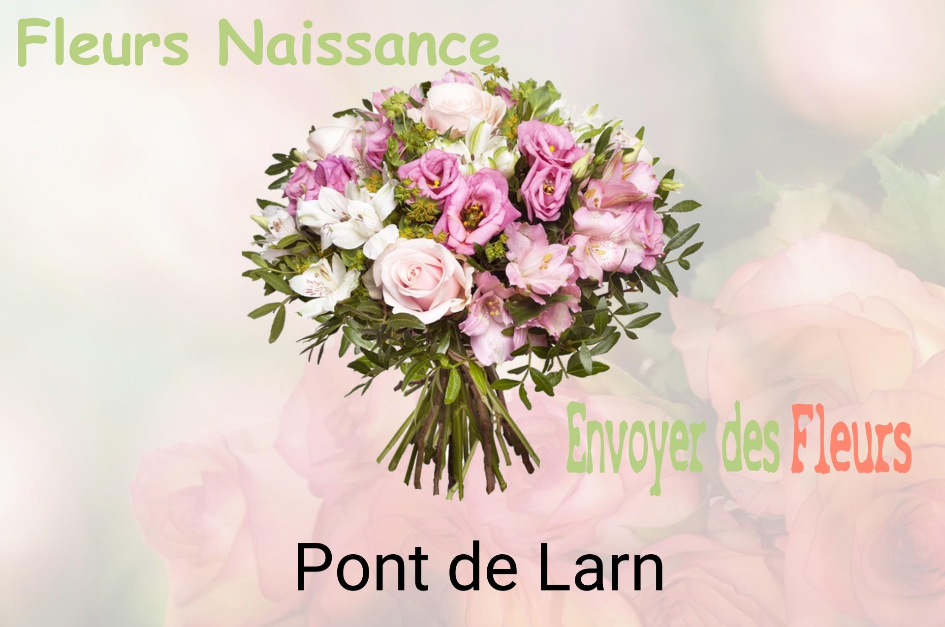 Bouquet de fleurs de naissance livré à Pont-de-Larn